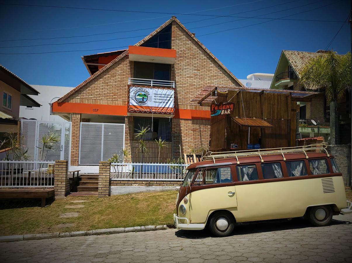 Quatro Ilhas Beach Hostel Бомбиньяс Экстерьер фото